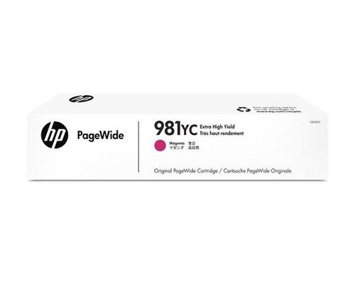 HP L0R18YC (981YC) Kırmızı Orjinal Kartuş Ekstra Yüksek Kapasite - PageWide 556dn / MFP 586z (T13097) - 1