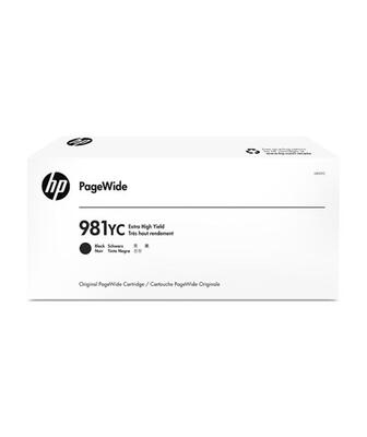 HP L0R20YC (981YC) Black Original Cartridge Extra High Capacity - PageWide 556dn / MFP586z 