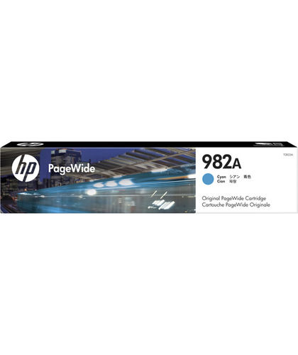 HP T0B23A (982A) Cyan Original Cartridge - PageWide Color 765 - 1