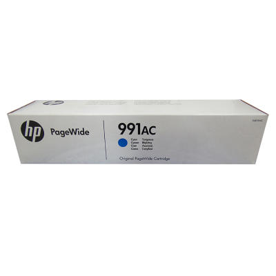 HP X4D10AC (991AC) Cyan Original Cartridge - PageWide Pro 750dw / MFP 772dn - 1