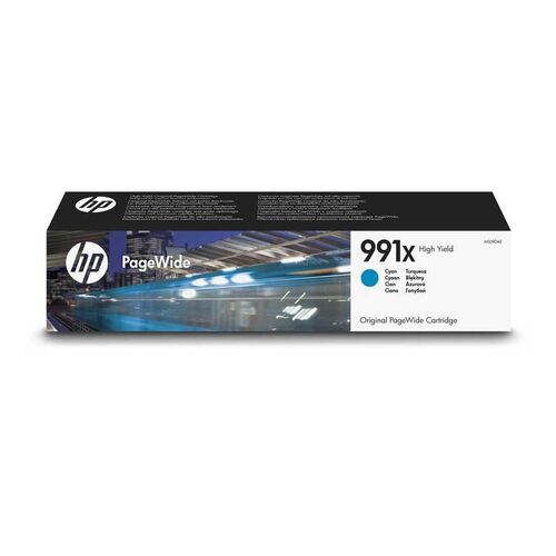 HP M0J90AE (991X) Cyan Original Cartridge High Capacity - PageWide Pro 750dw / MFP 772dn - 1