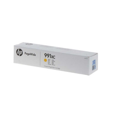 HP M0K25XC (991XC) Yellow Original Cartridge - PageWide Pro 750dw / MFP 772dn - 2