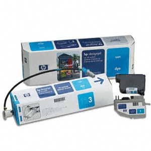 HP C1807A Cyan Original Cartridge - DesignJet 2000