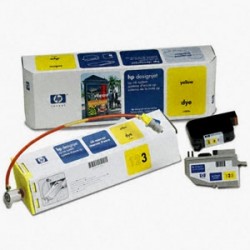 HP C1809A Yellow Original Cartridge - DesignJet 2000 