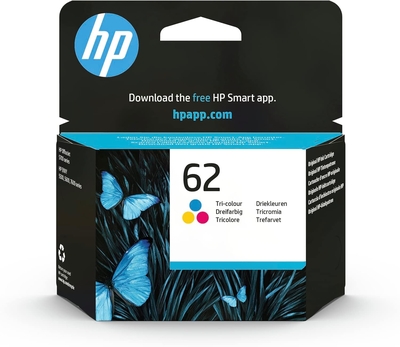 HP - HP C2P06AE (62) Color Original Cartridge - OfficeJet 200