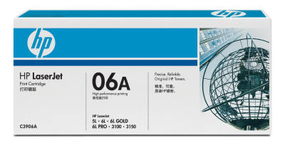 HP C3906A (06A) Black Original Toner (B) 