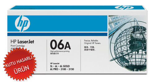 HP C3906A (06A) Siyah Orjinal Toner (C) (T8426) - 1