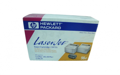 HP - HP C3973A Black Original Toner - LaserJet 4