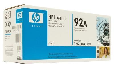 HP C4092A (92A) Black Original Tone - LaserJet 1100 (B) 