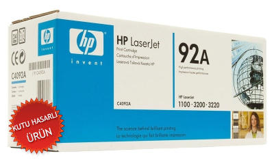 HP C4092A (92A) Black Original Toner - Laserjet 1100 (Damaged Box) 