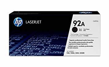 HP C4092A (92A) Black Original Toner - Laserjet 1100 