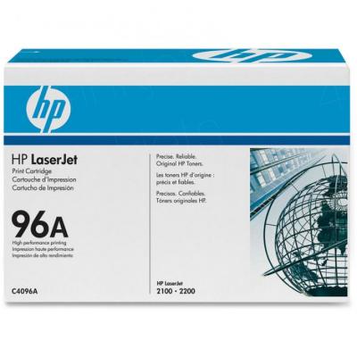 HP C4096A (96A) Black Original Toner - LaserJet 2100 (B) 