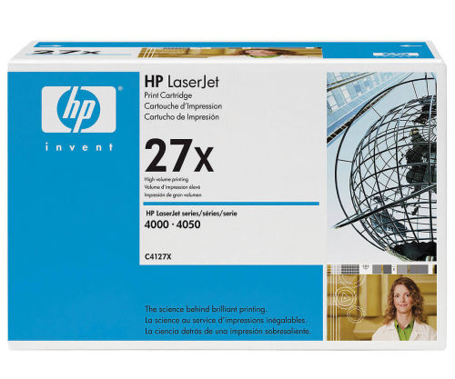 HP C4127X (27X) Black Original Toner - LaserJet 4000 (B) - 1