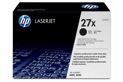 HP C4127X (27X) Black Original Toner - LaserJet 4000 - 2