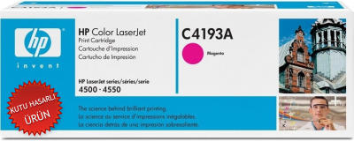 HP C4193A Magenta Original Toner - LaserJet 4500 / 4550 (Damaged Box) 