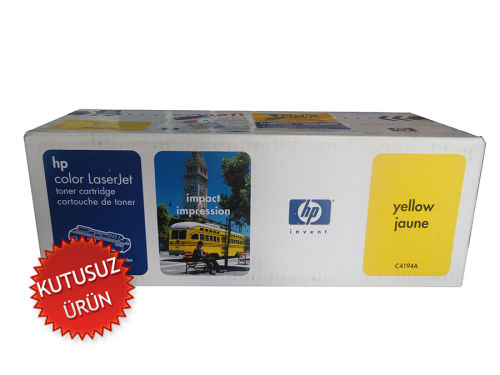 HP C4194A Sarı Orjinal Toner - LaserJet 4500 / 4550 (U) (T8106) - 1