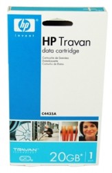 HP C4435A Travan TR5 NS20 10Gb/20Gb 228m, 8mm Data Cartridge - 1