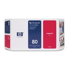 HP C4847A (80) Magenta Original Plotter Cartridge Hıgh Capacity - DesignJet 1050 