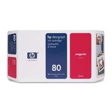 HP C4847A (80) Magenta Original Plotter Cartridge Hıgh Capacity - DesignJet 1050 - 2