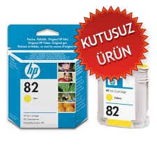 HP C4913A (82) Yellow Original Cartridge - Designjet 500 (Wıthout Box) 