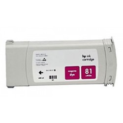 HP C4932A (81) Magenta Original Cartridge - DesignJet 5000 / 5500 (Wıthout Box) 