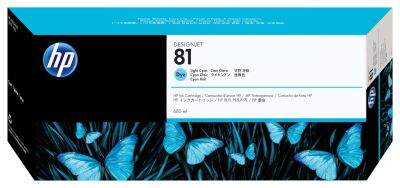 HP C4934A (81) Lıght Cyan Original Cartridge - DesignJet 5000 / 5500 