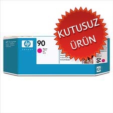 HP C5056A (90) Magenta Head Cartridge + Cleaner - DesignJet 4000 (Wıthout Box) 