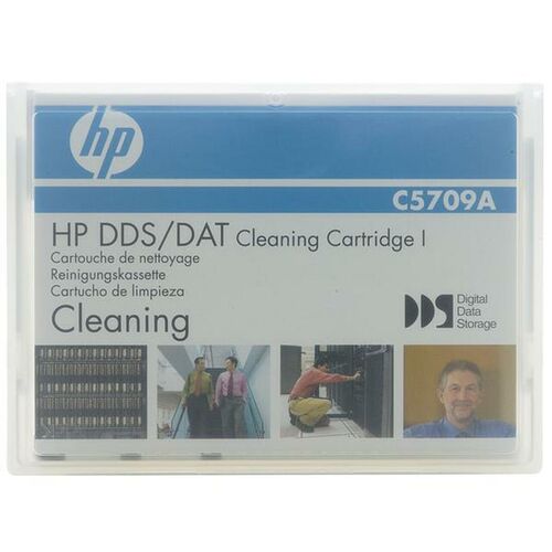 HP C5709A Temizleme Kartuşu - DDS1, DDS2, DDS3, DDS4 Sürücü Temizleme (T2408) - 1