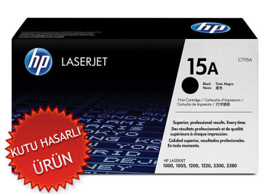 HP C7115A (15A) Black Original Toner - Laserjet 1200 / 1220 (Damaged Box) 