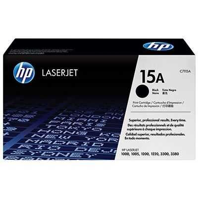 HP C7115A (15A) Black Original Toner - Laserjet 1200 / 1220 - 2