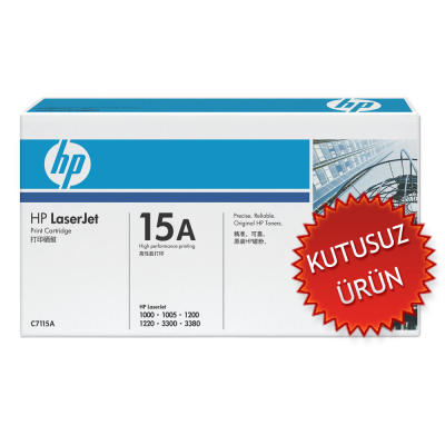 HP C7115A (15A) Black Original Toner - Laserjet 1200 / 1220 (Without Box) 