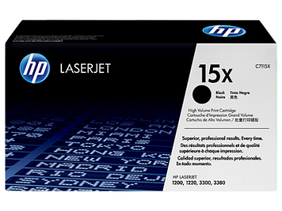 HP C7115X (15X) Black Original Toner - Laserjet 1200 / 1220 