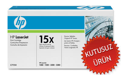 HP C7115X (15X) Black Original Toner - Laserjet 1200 / 1220 (Wıthout Box) 