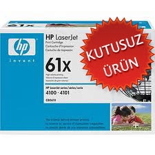 HP C8061X (61X) Black Original Toner - LaserJet 4100 (Without Box) 