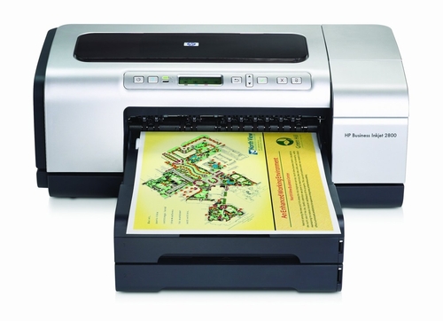 HP (C8174A) Business Inkjet 2800 Color Printer - 1