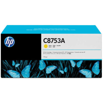 HP C8753A Sarı Orjinal Kartuş - CM8050 / CM8060 (T2013) - 2