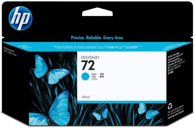 HP C9371A (72) Cyan Original Plotter Cartridge - DesignJet T610 