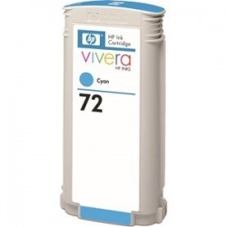 HP C9371A (72) Cyan Original Plotter Cartridge - DesignJet T610 (Wıthout Box) 