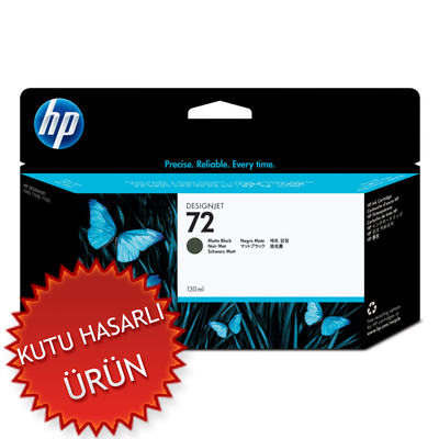 HP - HP C9403A (72) Mat Siyah Orjinal Kartuş - DesignJet T610 (C)