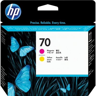 HP C9406A (70) Yellow + Magenta Original Head Cartridge - Designjet Z2100 