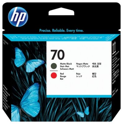 HP C9409A (70) Matte Black + Magenta Original Head Cartridge - Designjet Z2100 - 3