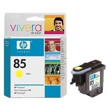 HP C9422A (85) Yellow Original Head Cartridge - Designjet 30 