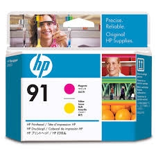 HP C9461A (91) Yellow-Magenta Original Head Cartridge - Designjet Z6100 