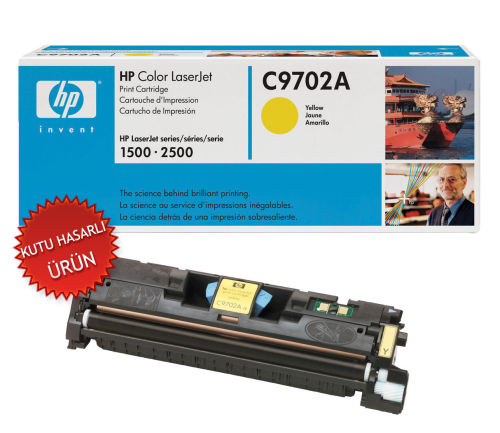 HP C9702A (121A) Sarı Orjinal Toner - LaserJet 1500 (C) (T8111) - 1