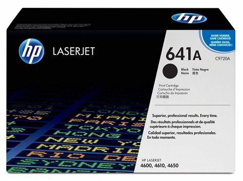 HP C9720A (641A) Black Original Toner - LaserJet 4600 - 2