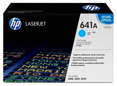 HP C9721A (641A) Cyan Original Toner - LaserJet 4600 