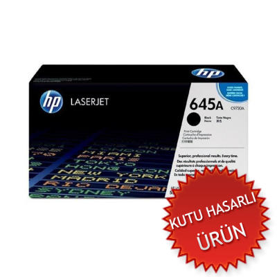 HP C9730A (645A) Black Original Toner - Laserjet 5500 / 5550dn (Damaged Box) 