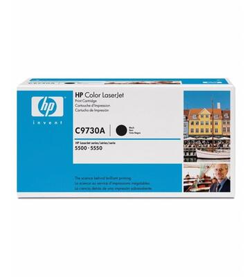 HP C9730A (645A) Black Original Toner - Laserjet 5500 / 5550dn (B) 