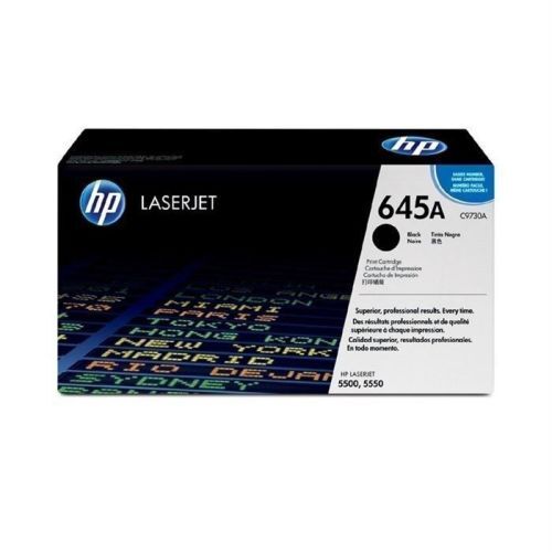 HP C9730A (645A) Black Original Toner - Laserjet 5500 / 5550dn - 2