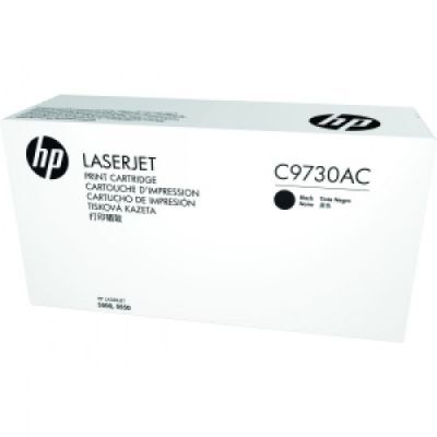 HP C9730AC (645A) Black Original Toner - Laserjet 5500 / 5550 - 2